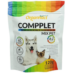 Compplet Mix Az Tabs 120G Para Cães E Gatos Com 60 Tabletes