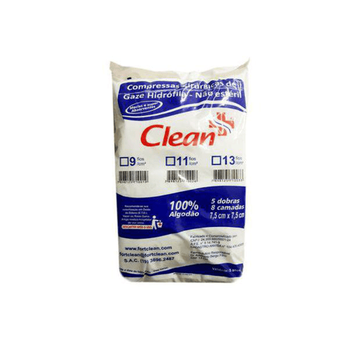 Compressa Gaze Clean 9Fios C/500