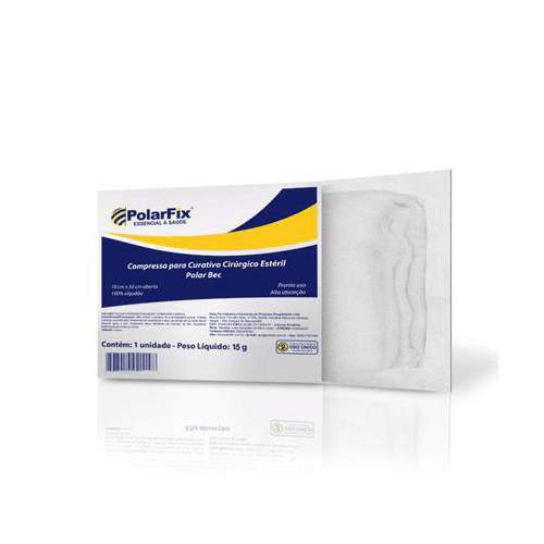 Imagem do produto Compressa Para Curativo Polarfix 15X30cm 1 Unidade