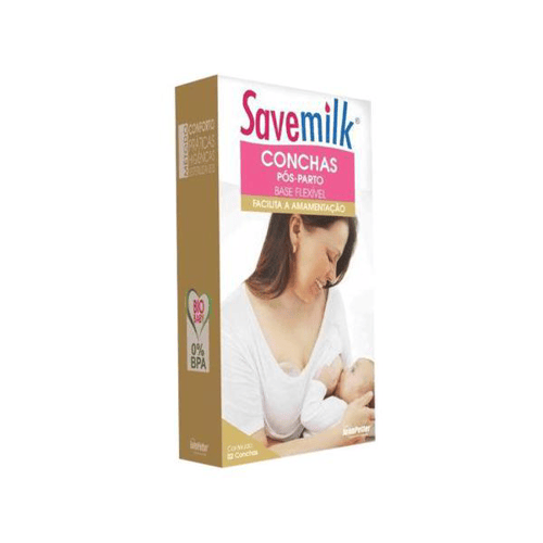 Concha Savemilk Base Flexível Com 2 Unidades