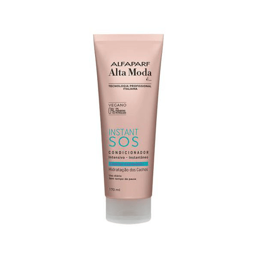 Imagem do produto Condicionador Alfaparf Alta Moda Instant Sos Hidratação Dos Cachos 170Ml
