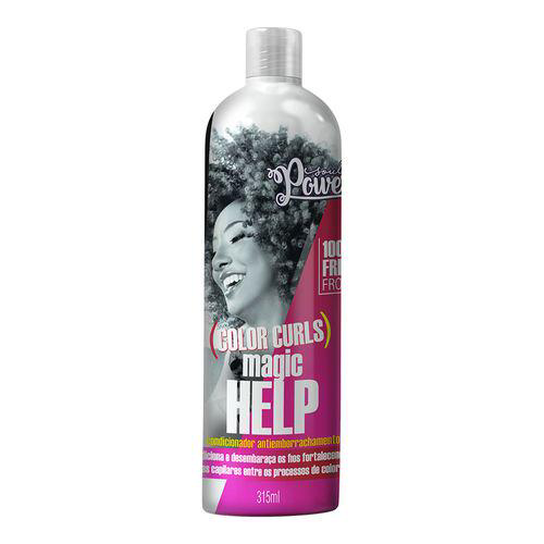 Condicionador Antiemborrachamento Soul Power Color Curls Magic Help 315Ml