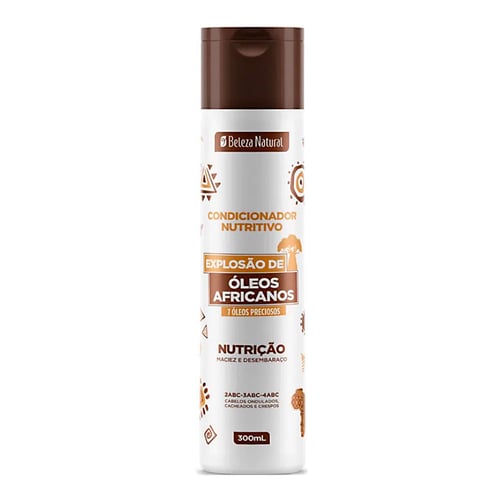 Imagem do produto Condicionador Beleza Natural Explosão De Óleos Africanos Com 300Ml