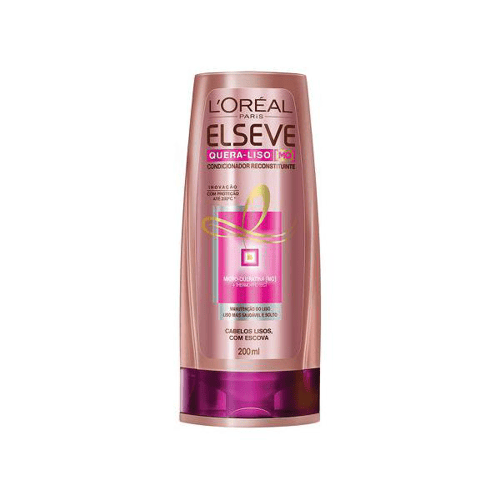 Imagem do produto Condicionador - Elseve Quera Liso Com 200Ml