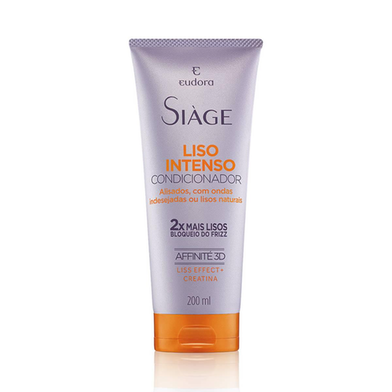 Imagem do produto Condicionador Eudora Siage Liso Intenso Com 200Ml Siàge 200Ml