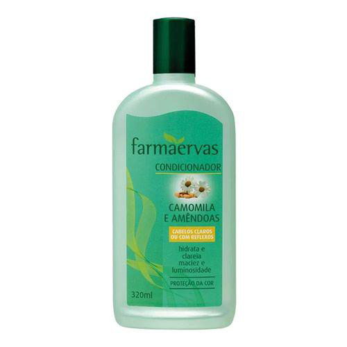 Imagem do produto Condicionador - Farmaervas Camomila E Amêndoas Para Cabelos Claros Ou Com Reflexo Com 320 Ml