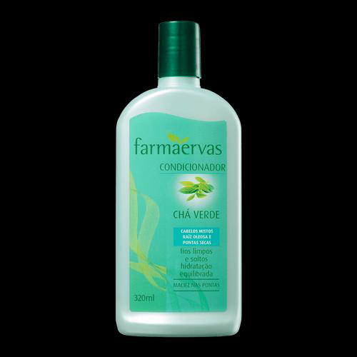 Imagem do produto Condicionador - Farmaervas Chá Verde Para Cabelos Mistos Com 320 Ml