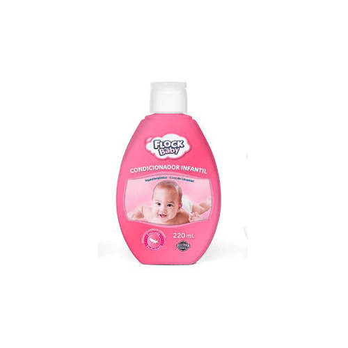 Condicionador Flock Baby Rosa 220Ml