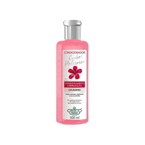 Imagem do produto Condicionador Flores E Vegetais Cachos Poderosos Colágeno Hibiscos 300Ml