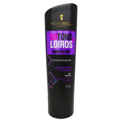 Condicionador Hidrabell 50 Tons De Loiro 400G.