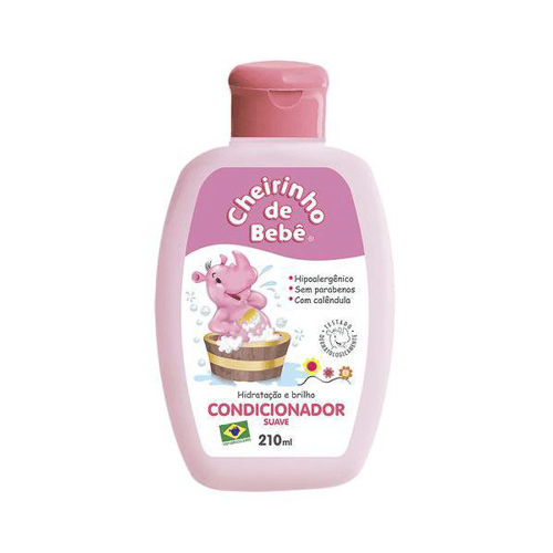 Condicionador - Infantil Cheirinho De Bebê Rosa 200Ml