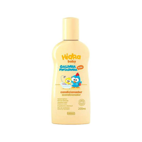 Condicionador Infantil Hidrababy Galinha Pintadinha Mini 200Ml