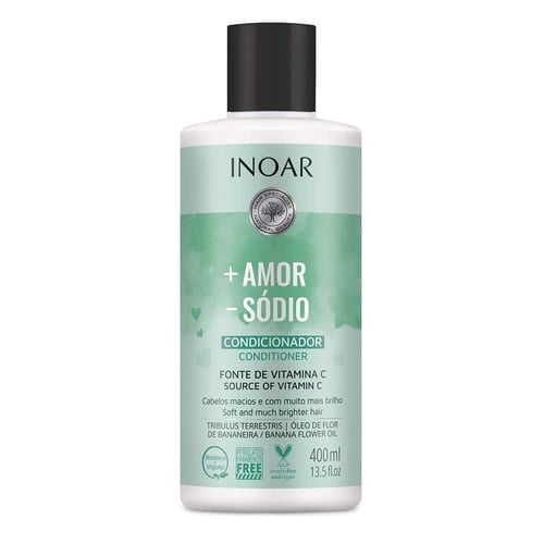 Imagem do produto Condicionador Inoar + Amor Sódio Com 400Ml