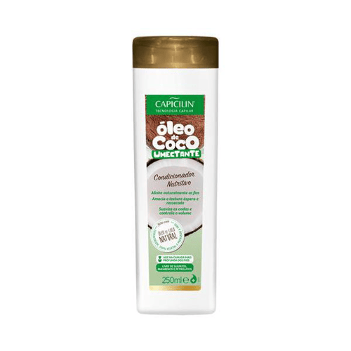Imagem do produto Condicionador Nutritivo Capicilin Óleo De Coco Umectante 250Ml