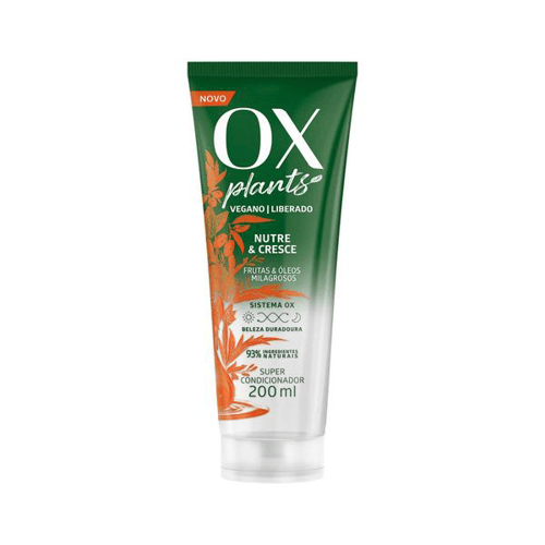 Condicionador Ox Super Plants Nutre E Cresce 200Ml