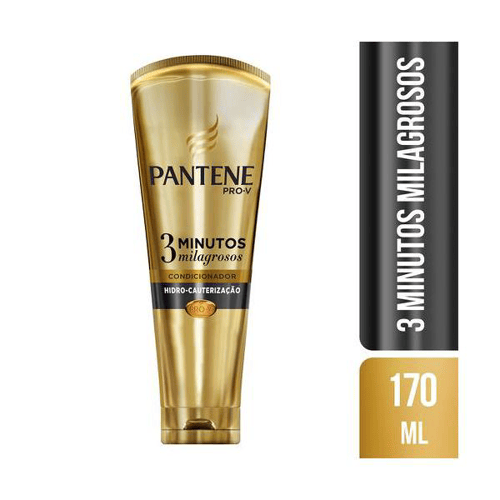 Condicionador Pantene 3 Minutos Milagrosos Hidrocauterização 170Ml