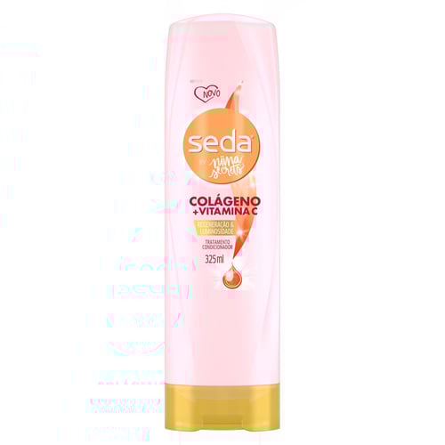 Condicionador Seda By Niina Secrets Colágeno E Vitamina C Com 325Ml