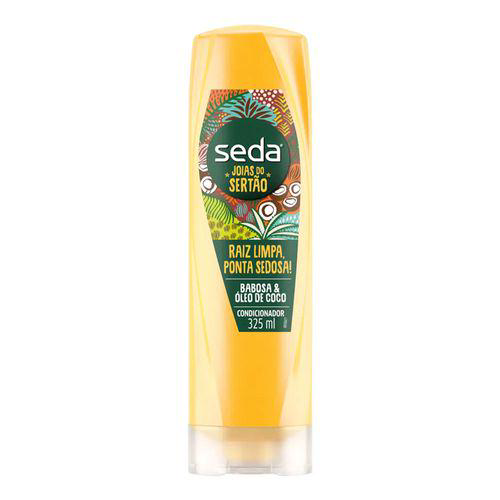 Imagem do produto Condicionador Seda Joias Do Sertão Raiz Limpa, Ponta Sedosa 325Ml 325Ml