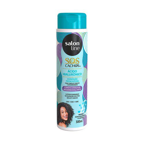 Imagem do produto Condicionador Sos Cachos Ácido Hialurônico 300Ml Salon Line