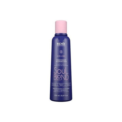 Imagem do produto Condicionador Soul Blond Desamarelador Richée 250Ml Profissional