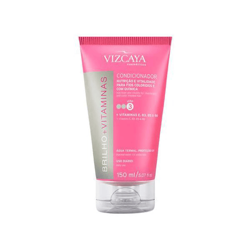 Condicionador Vizcaya Brilho E Vitaminas - Com 150 Ml