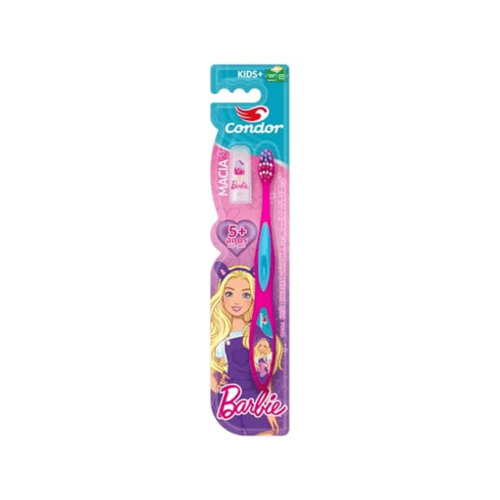 Condor 31700 Barbie Kids Escova Dental Infantil Cores Sortidas