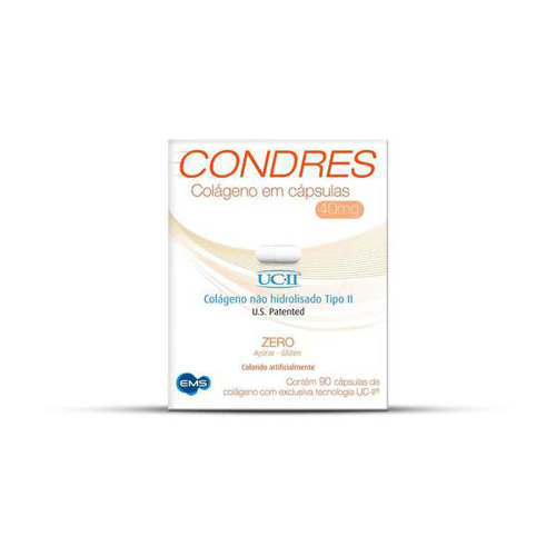 Condres Colágeno 40Mg Uc Ii Com 90 Cápsulas