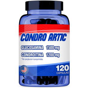 Imagem do produto Condro Artic Glucosamina 1,5G Condroitina 1,2G 120 Cápsulas Up Sports Nutrition