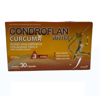 Imagem do produto Condroflan Curcuma Artix Com 30 Cápsulas Airela