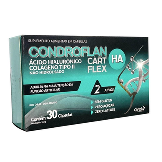 Imagem do produto Condroflan Ha Cartflex Acido Hialurônico E Colágeno Tipo 2 Airela