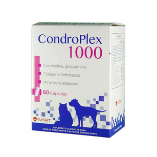 Condroplex 1000 Para Cães E Gatos 60 Cápsulas