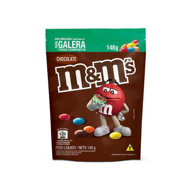 Imagem do produto Confeitos M&M Chocolate Ao Leite 148G