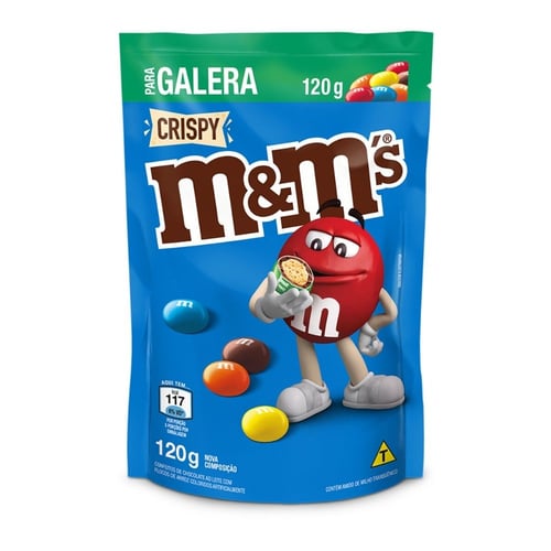 Imagem do produto Confeitos M&M Crispy 120G