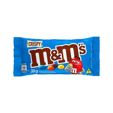 Imagem do produto Confeitos M&M Crispy Chocolate Ao Leite 35G