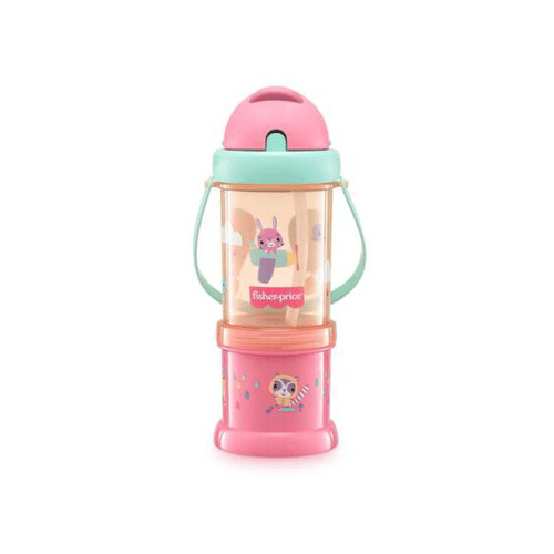Imagem do produto Copo Com Porta Snack Playful Rosa Sunset Fisherprice Bb1013