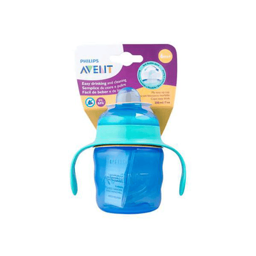 Copo De Transicao Avent Azul 6M+ 200Ml