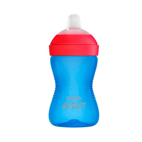 Copo De Transição Avent My Grippy Azul E Vermelho 300Ml