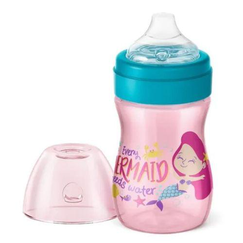 Copo De Treinamento Infantil Evolution 240Ml Rosa Lillo