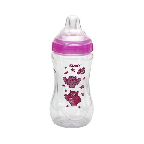 Copo Decorado Com Canudo Fun Kuka Menina 330Ml Ref: 6177