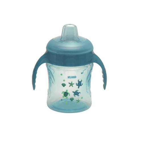 Imagem do produto Copo Infantil De Treinamento Antivazamento Azul Kuka