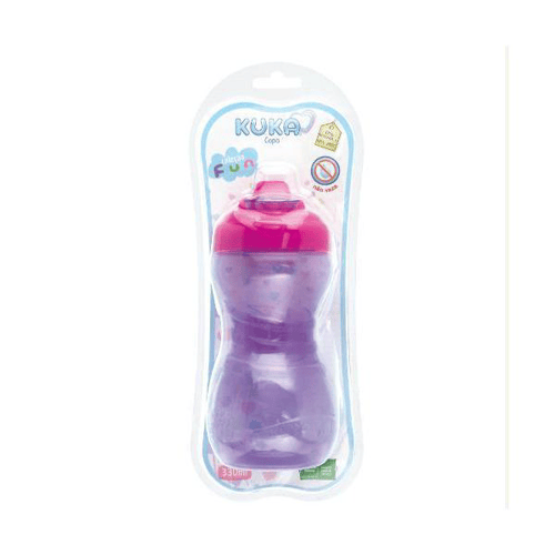 Copo Kuka Fun 330Ml Menina