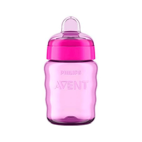 Copo Philips Avent Easy Sip Cor Rosa Com 260Ml