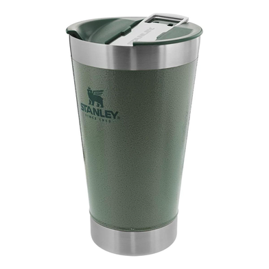 Copo Térmico De Cerveja Com Tampa Stanley Hammertone Green 473Ml