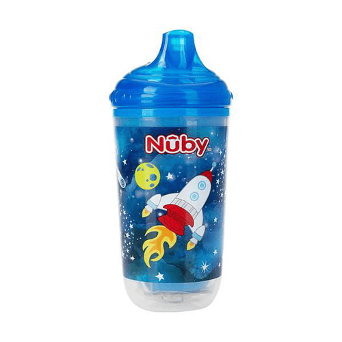 Imagem do produto Copo Termico Nuby Pisca Pisca 300Ml Azul