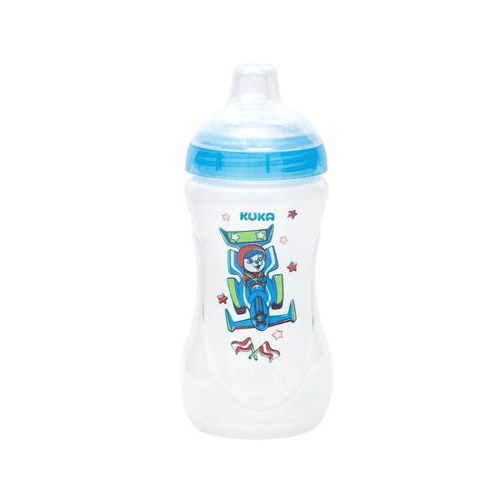 Copó Treinamento Fun Kuka Decorado Azul 330Ml