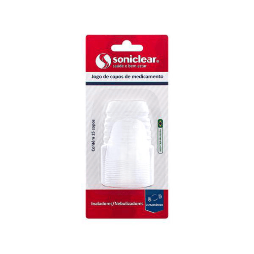 Copos - Descartavel P Inalador Pulmosonic-Star C 15