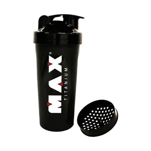 Imagem do produto Coqueteleira Max Titanium Preta 600Ml