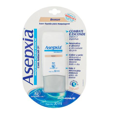 Imagem do produto Corretivo Asepxia - Líquido Antiacne Cor Bronze 30Ml