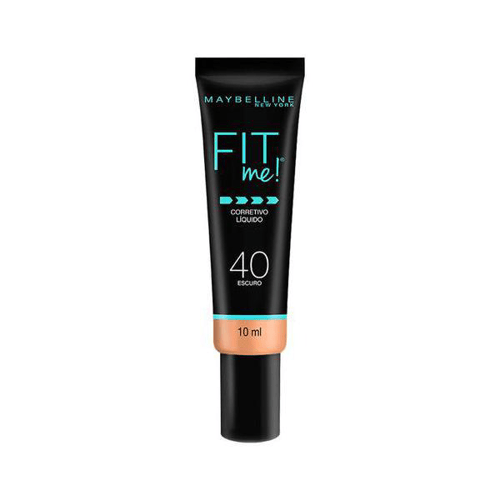 Imagem do produto Corretivo Líquido Maybelline Fit Me 40 Escuro Com 10Ml