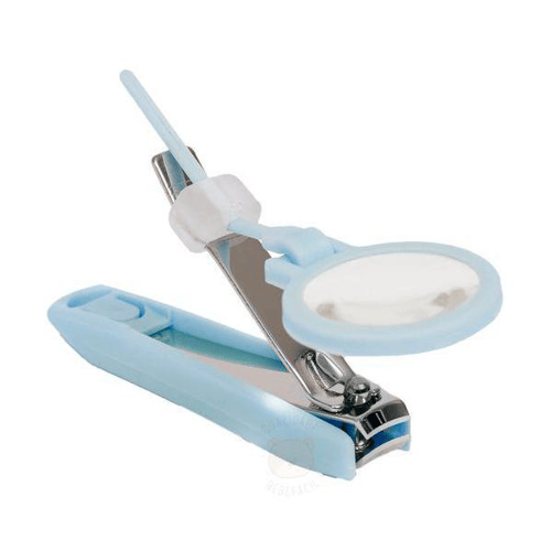 Imagem do produto Cortador De Unha Com Lupa Azul 0M+ Buba Buba7555a Cortador De Unha Com Lupa Azul